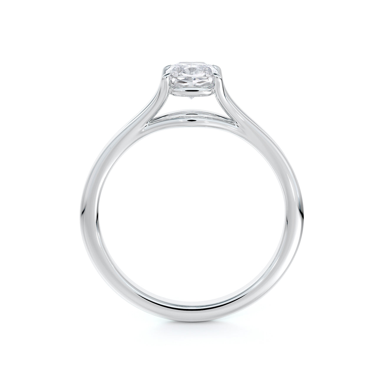 De Beers Forevermark Unity Cushion Brilliant Engagement Ring