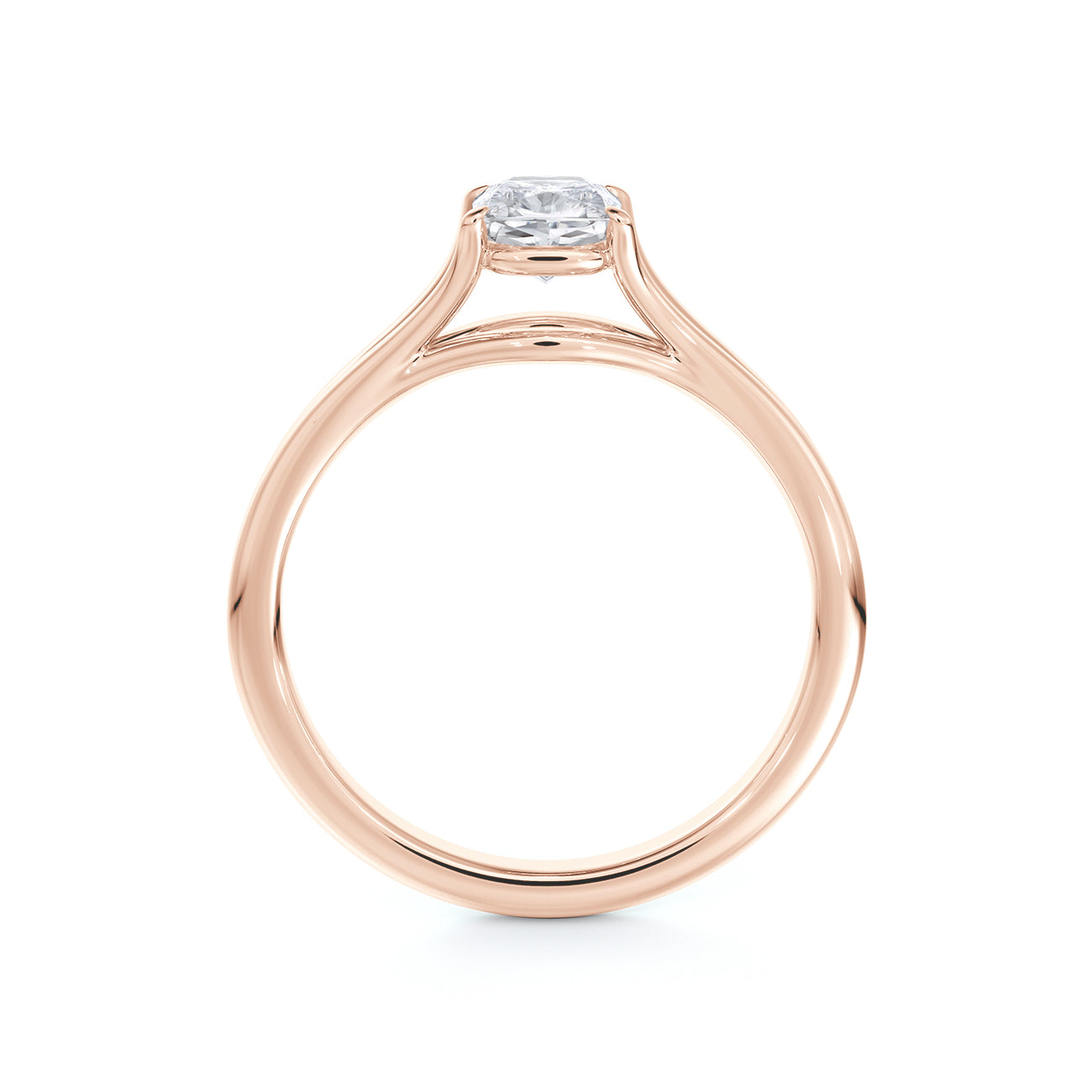 De Beers Forevermark Unity Cushion Brilliant Engagement Ring