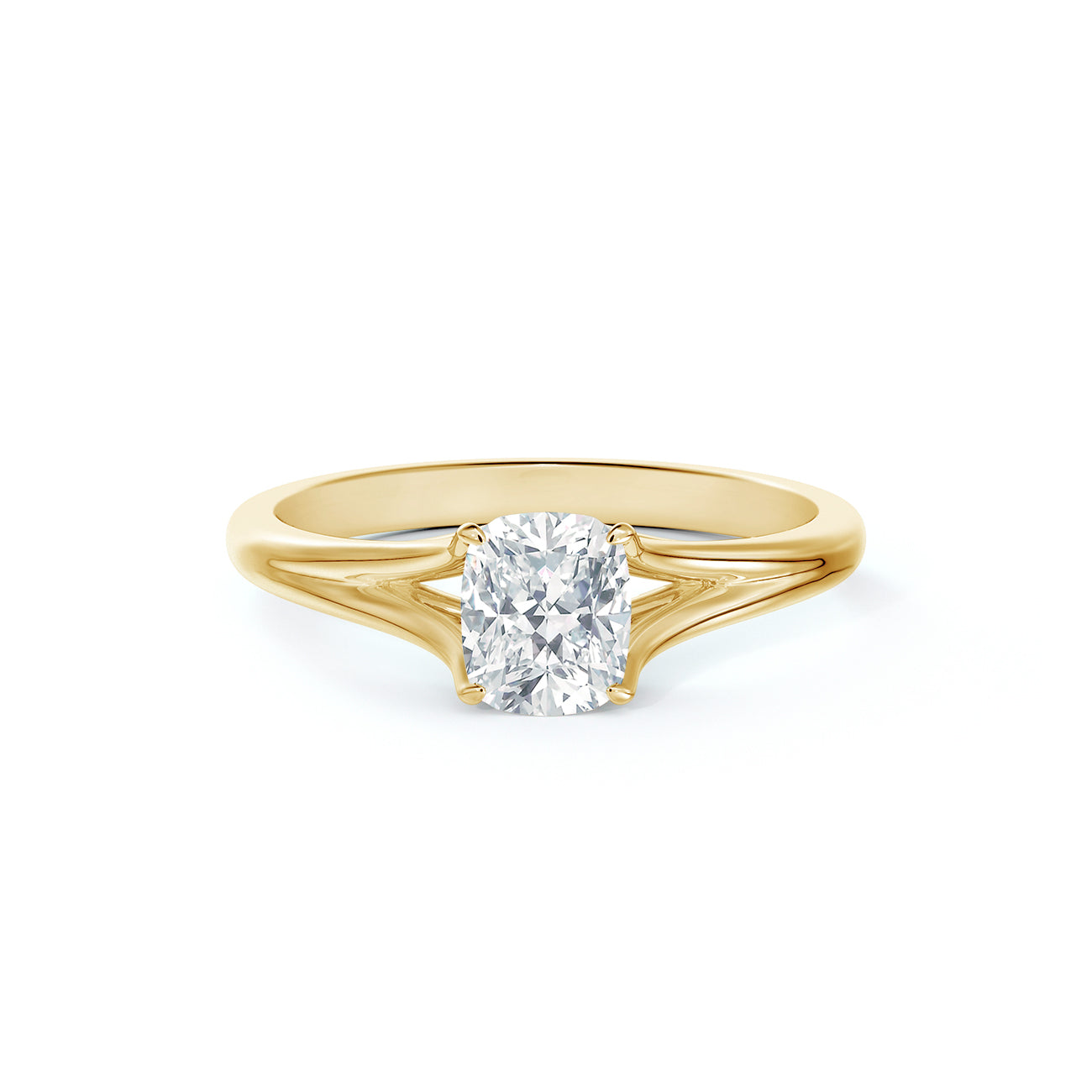 De Beers Forevermark Unity Cushion Brilliant Engagement Ring