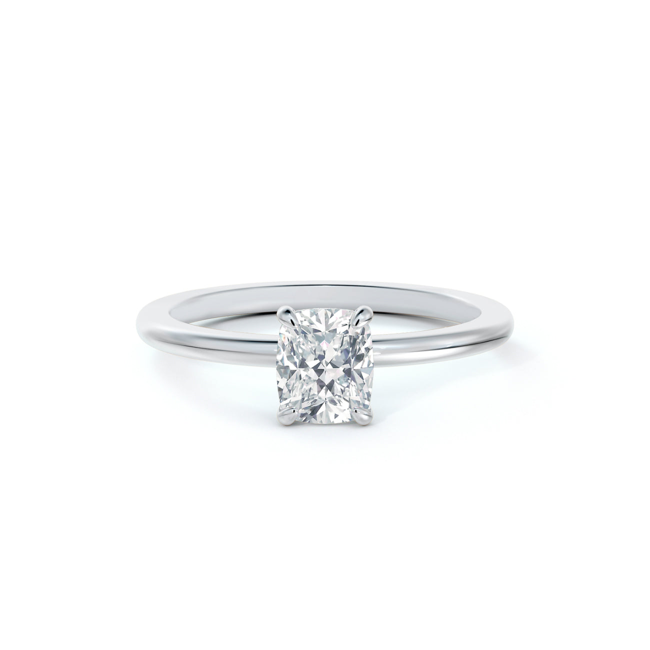 De Beers Forevermark Micaela's Solitaire Cushion Brilliant Engagement Ring