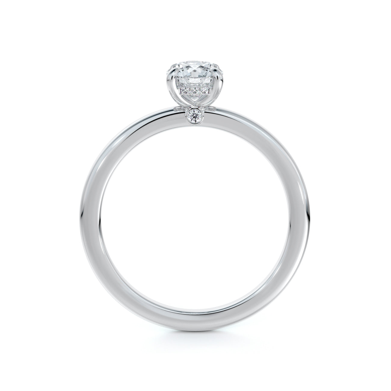 De Beers Forevermark Micaela's Solitaire Cushion Brilliant Engagement Ring
