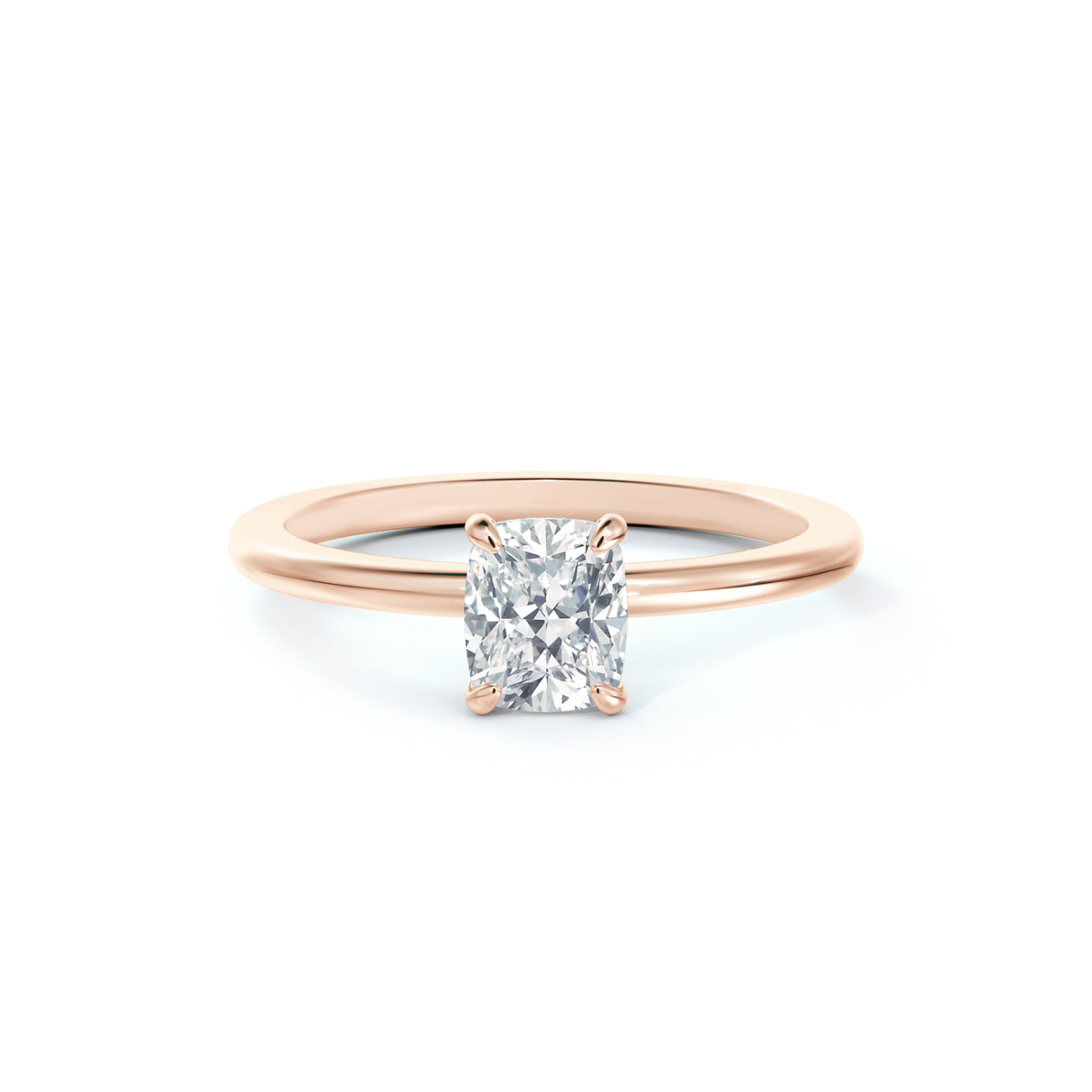 De Beers Forevermark Micaela's Solitaire Cushion Brilliant Engagement Ring