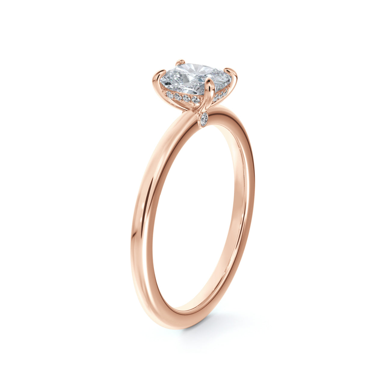 De Beers Forevermark Micaela's Solitaire Cushion Brilliant Engagement Ring