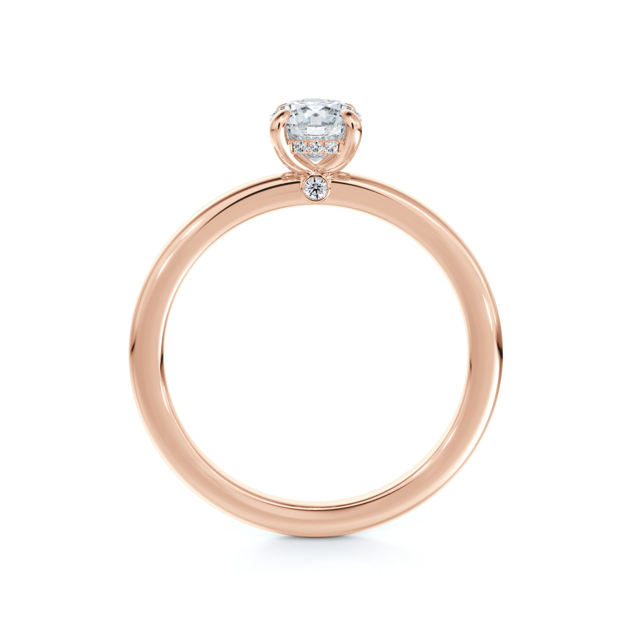 De Beers Forevermark Micaela's Solitaire Cushion Brilliant Engagement Ring