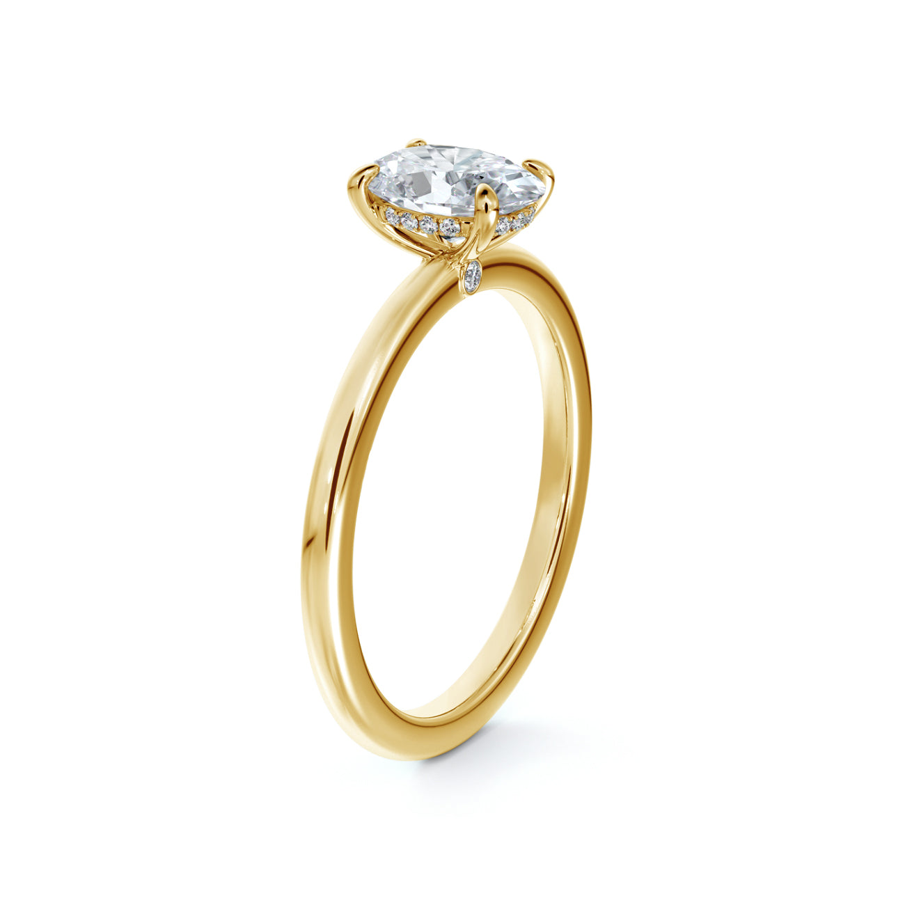 De Beers Forevermark Micaela's Solitaire Oval Brilliant Engagement Ring