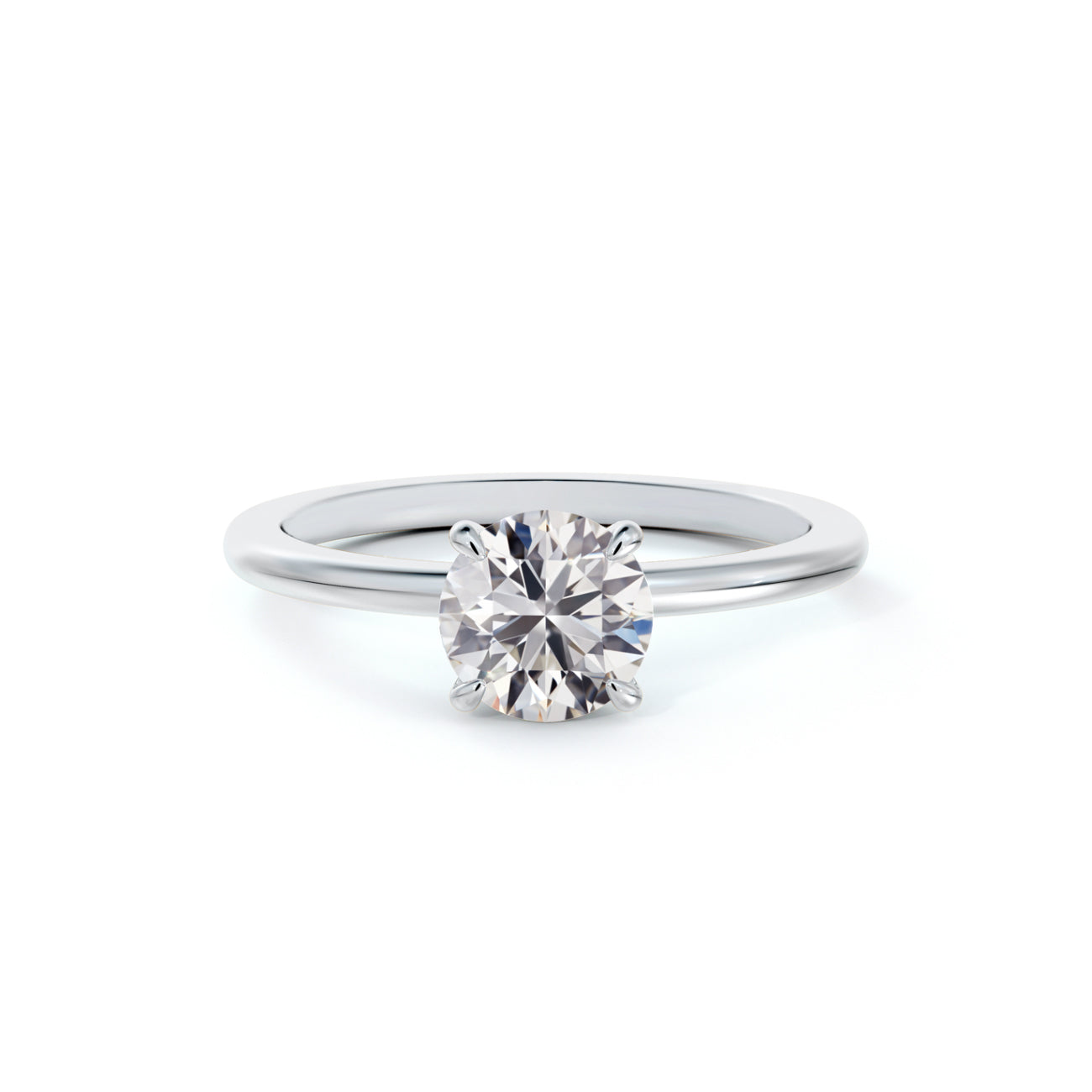 De Beers Forevermark Micaela's Solitaire Round Brilliant Engagement Ring