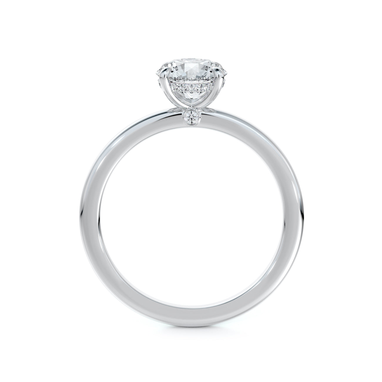 De Beers Forevermark Micaela's Solitaire Round Brilliant Engagement Ring