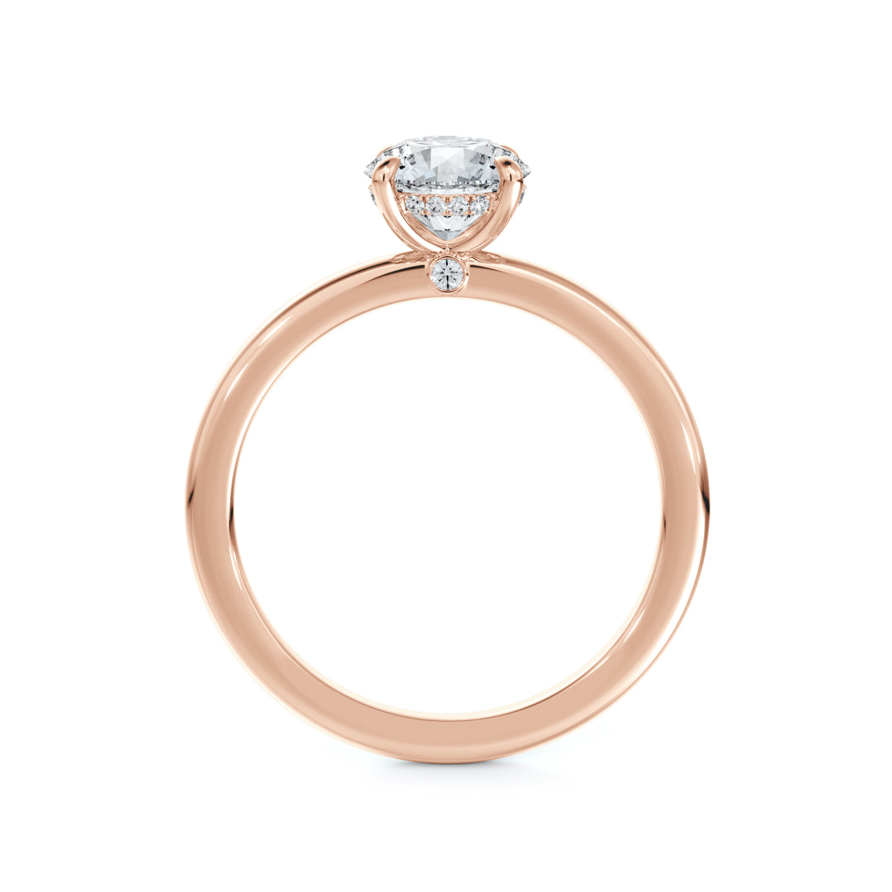 De Beers Forevermark Micaela's Solitaire Round Brilliant Engagement Ring