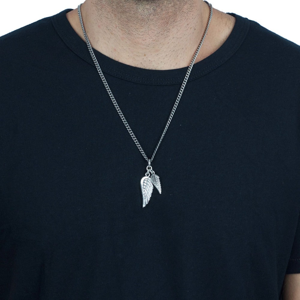 King Baby Double Wing Pendant