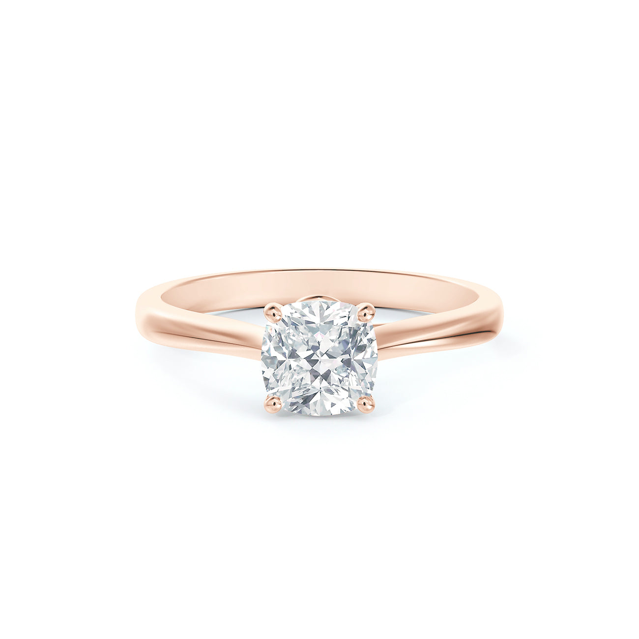 Portfolio by De Beers Forevermark™ Designed Basket Cushion Solitaire