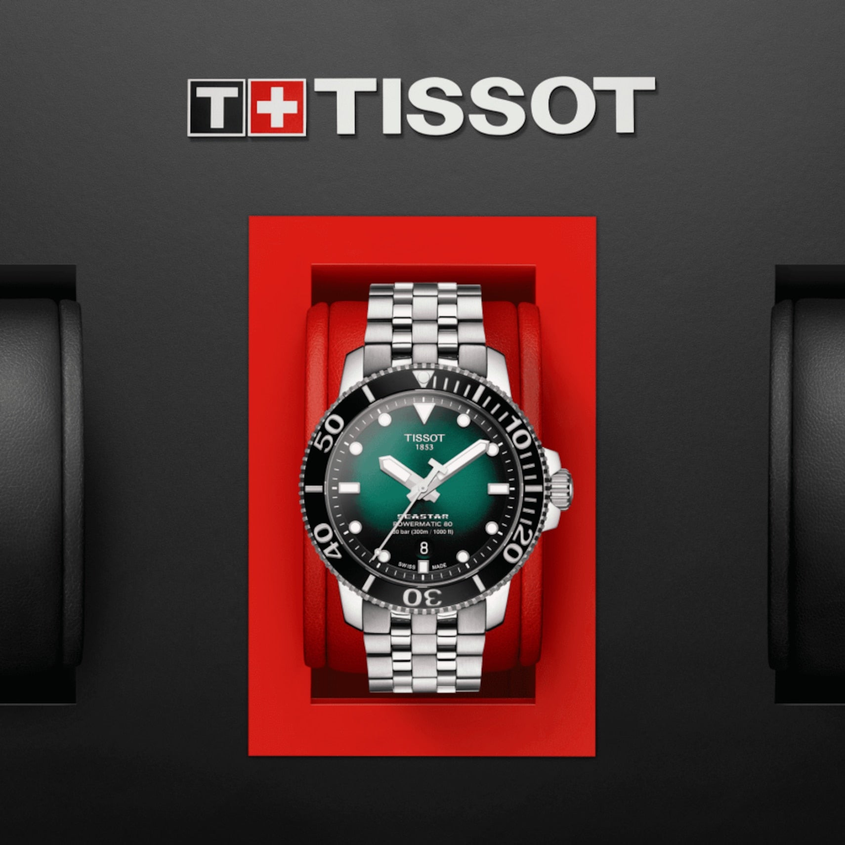Tissot Seastar 1000 Powermatic 80, model #T120.407.11.091.01, at IJL Since 1937
