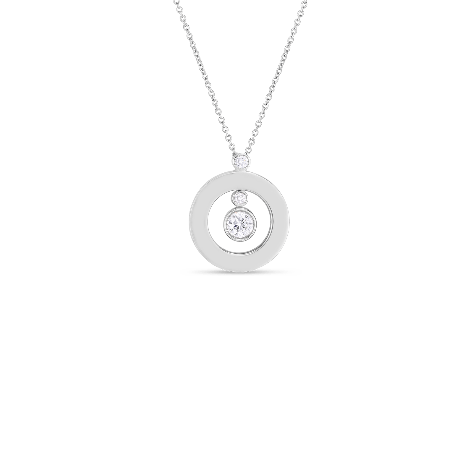 Roberto coin 2025 black diamond necklace