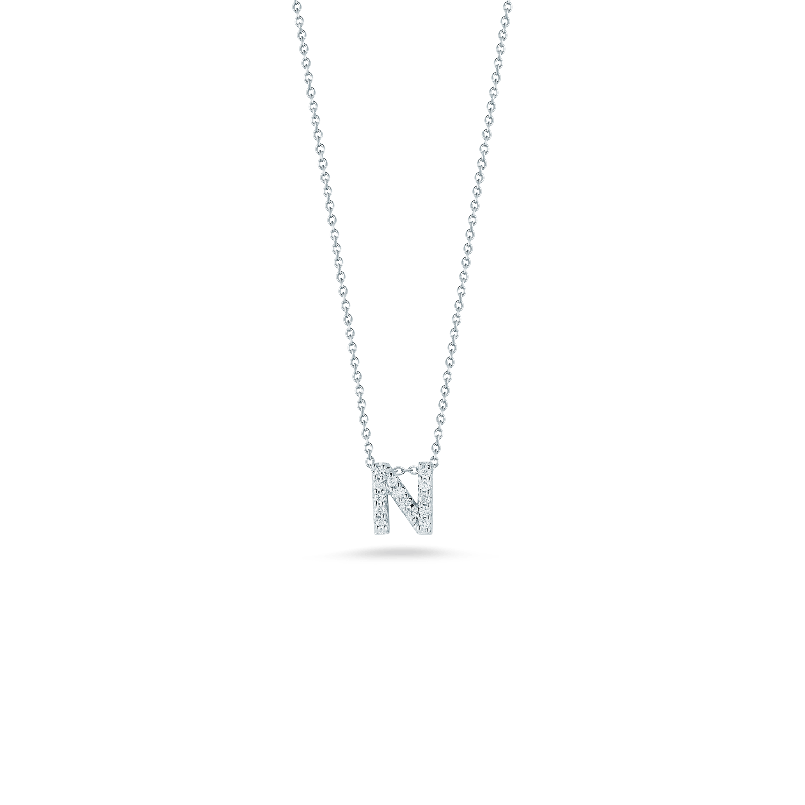 Roberto coin initial pendant deals