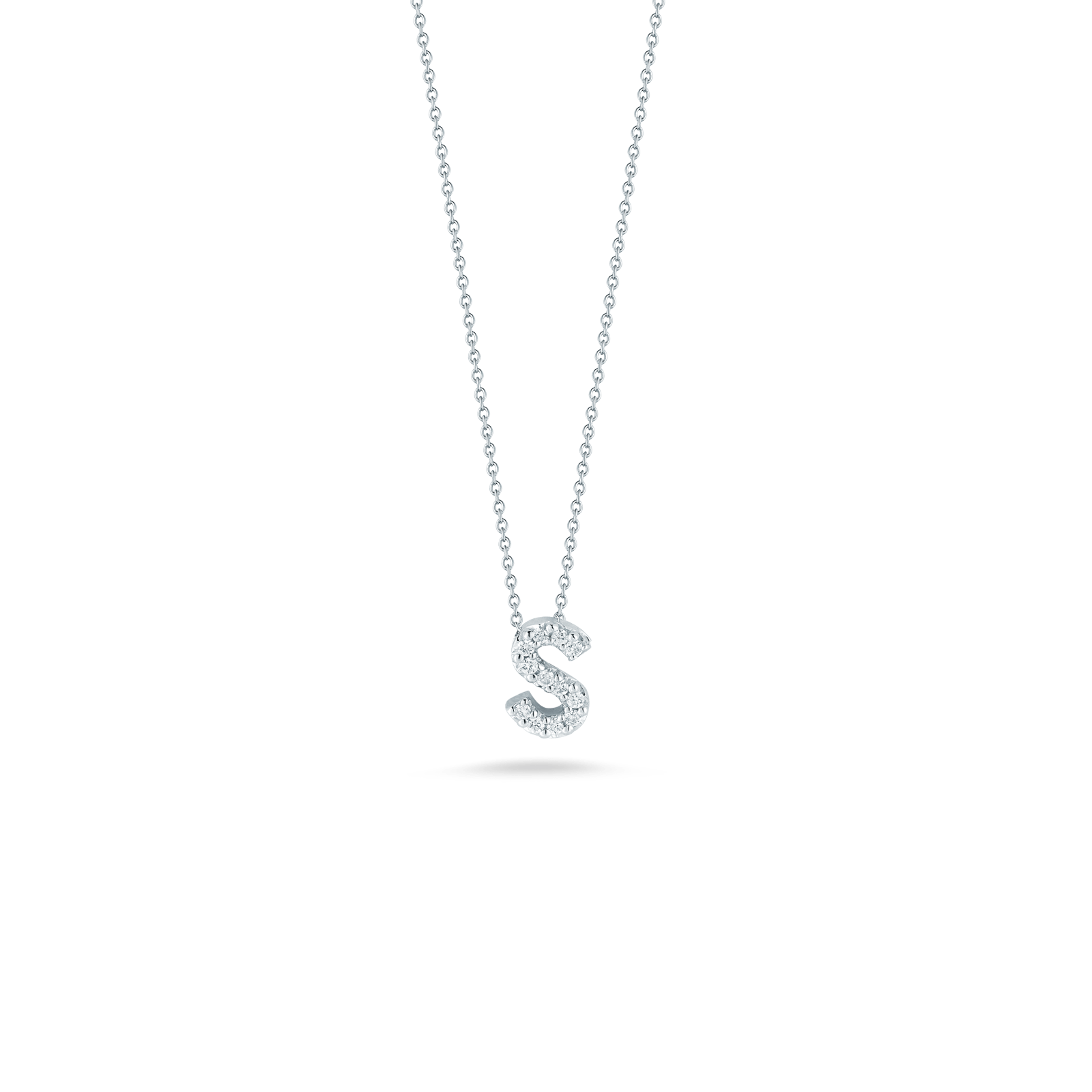 Roberto coin 2025 initial necklace