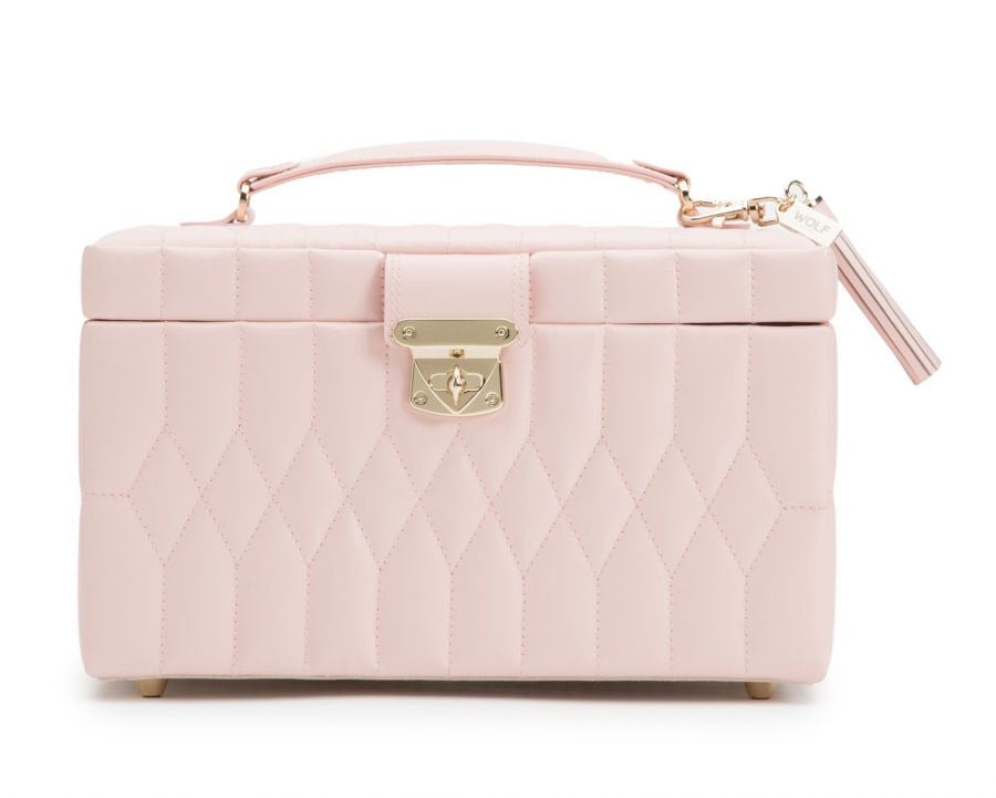 WOLF Caroline Jewellery Box Rose (Medium)