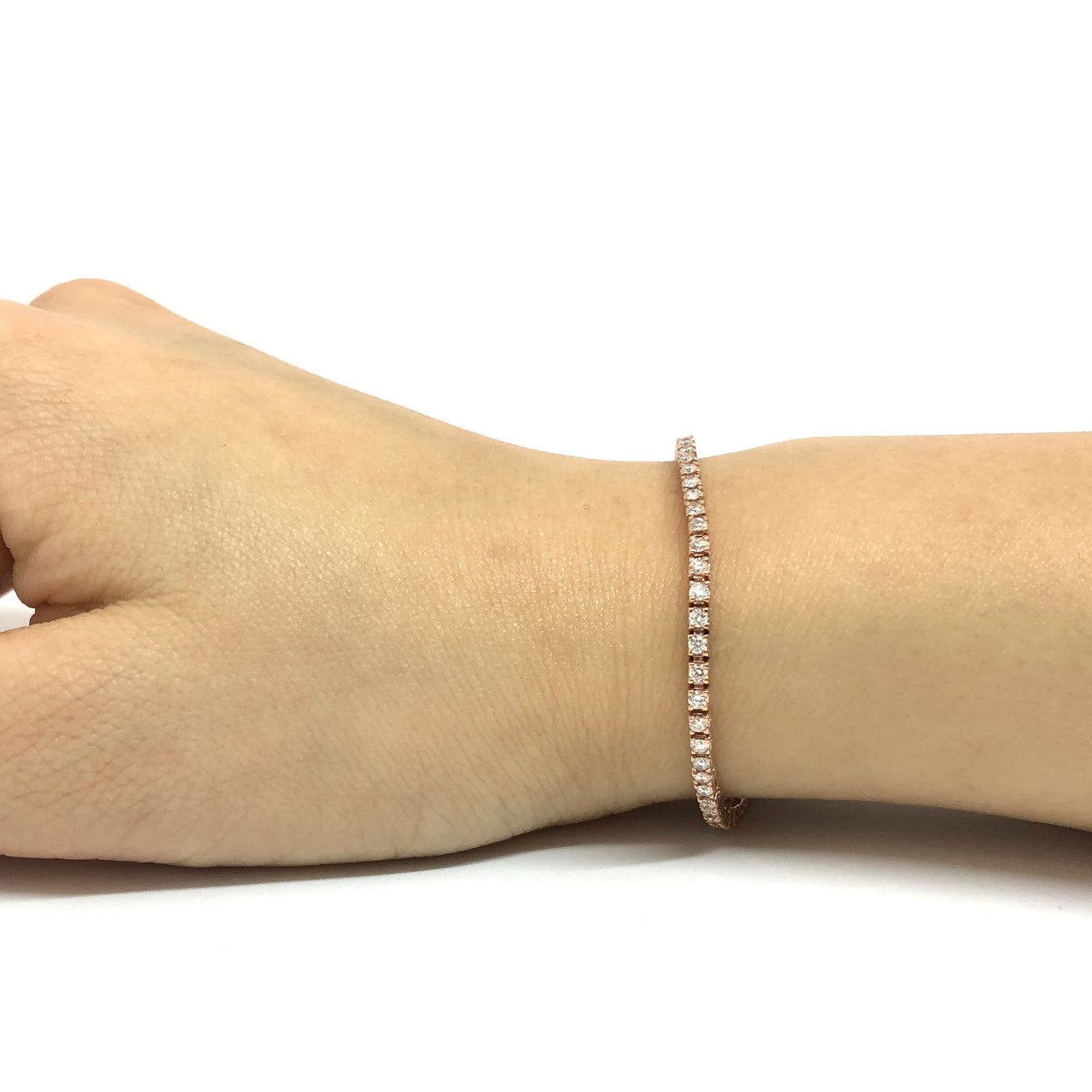 10KR Diamonds Tennis Bracelet 2.00ctw
