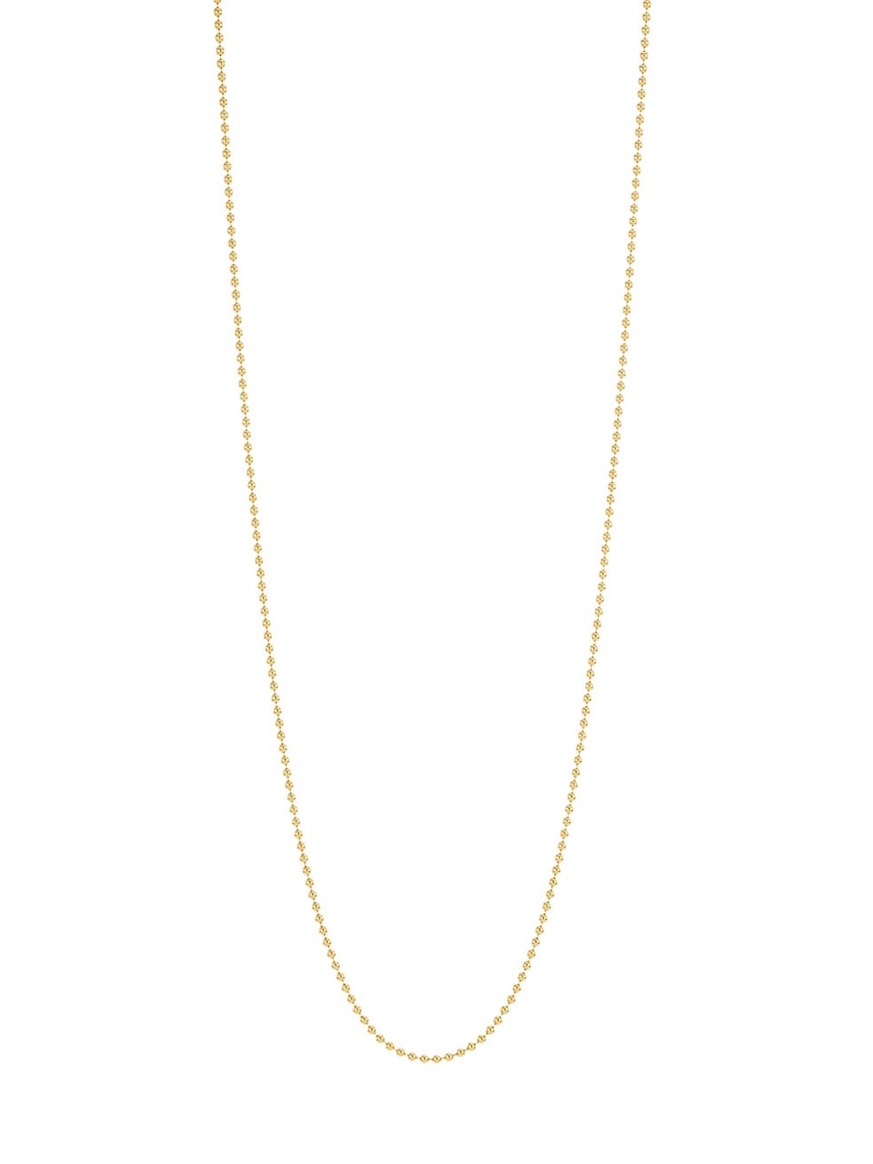 Roberto Coin 18KY Beaded Chain Necklace