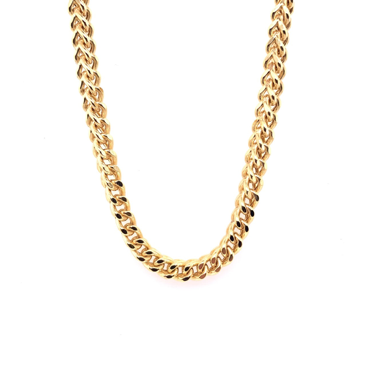 14K Yellow 20" Franco Chain