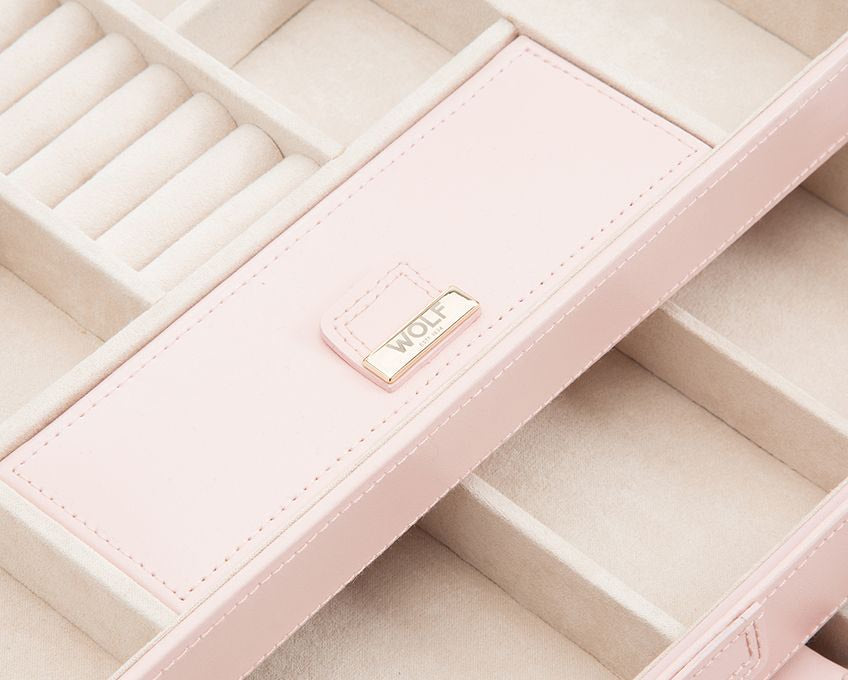 WOLF Caroline Jewellery Box Rose (Medium)