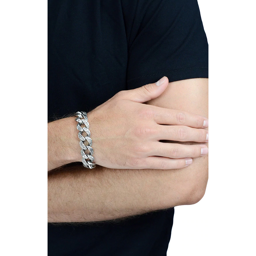 Png silver bracelet for 2025 mens