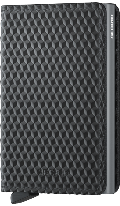 Secrid Slimwallet Cubic Black/Titanium