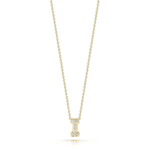 Roberto Coin 18K Diamond Love Letter Necklace "I"