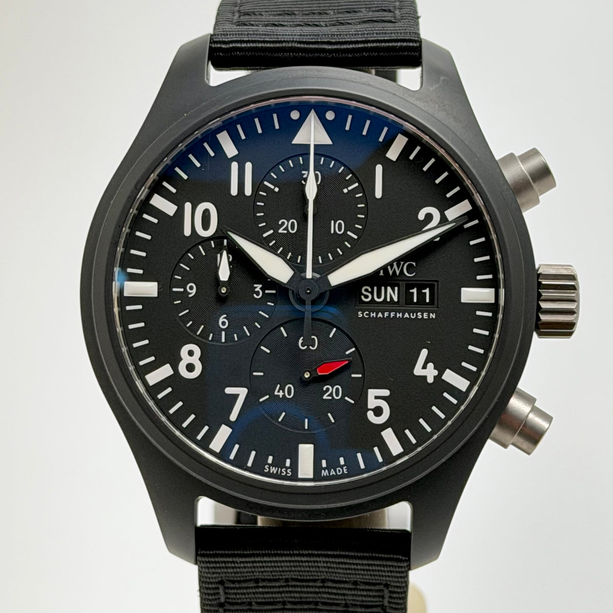 Pre-Owned IWC Schaffhausen Pilot's Watch Chronograph 44mm