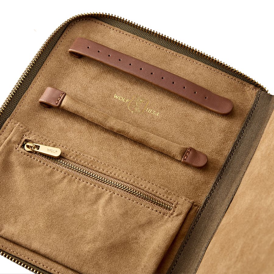 WOLF Ida Travel Portfolio Khaki