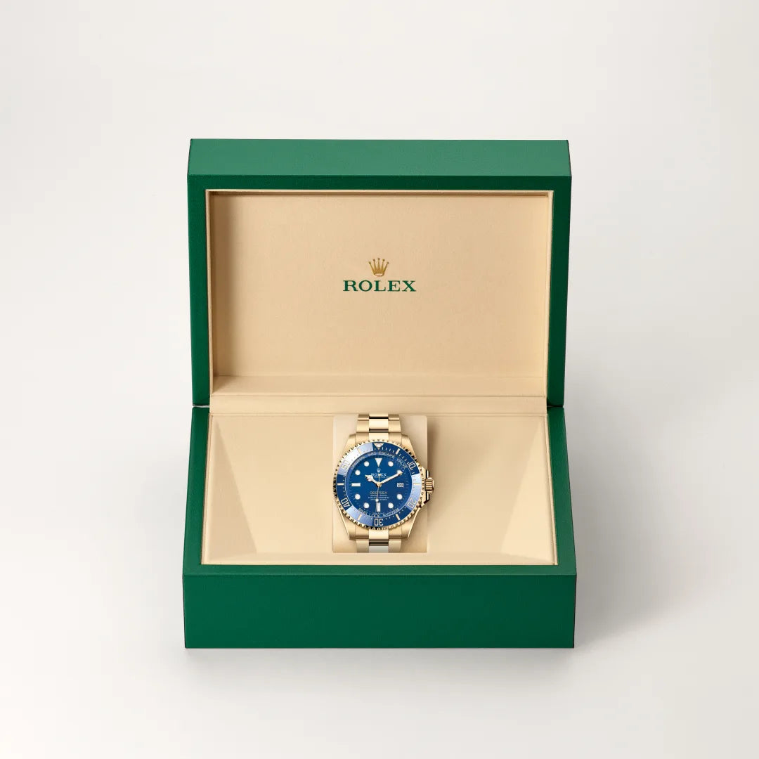 Rolex Deepsea in 18 ct yellow gold, M136668LB-0001 | IJL Since 1937