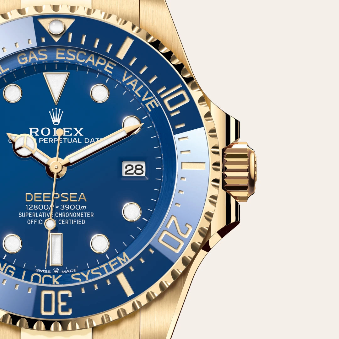 belleさま用 Rolex Deepsea in 18 ct yellow gold, M136668LB-0001 | IJL Since 1937