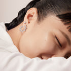 Hearts On Fire Three-Prong Stud Earrings