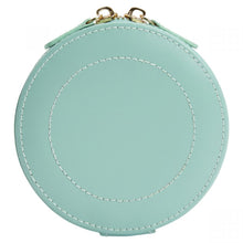 WOLF Sophia Jewellery Mini Round Zip Case Jade