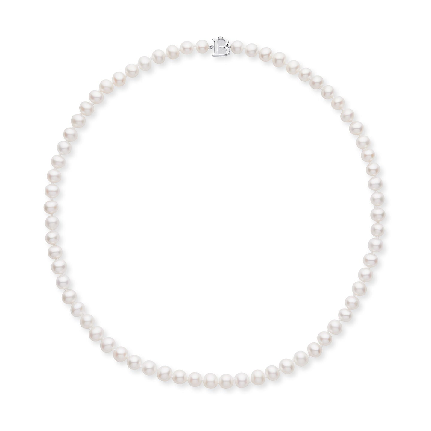 Birks Freshwater Pearl Strand with Silver Clasp
