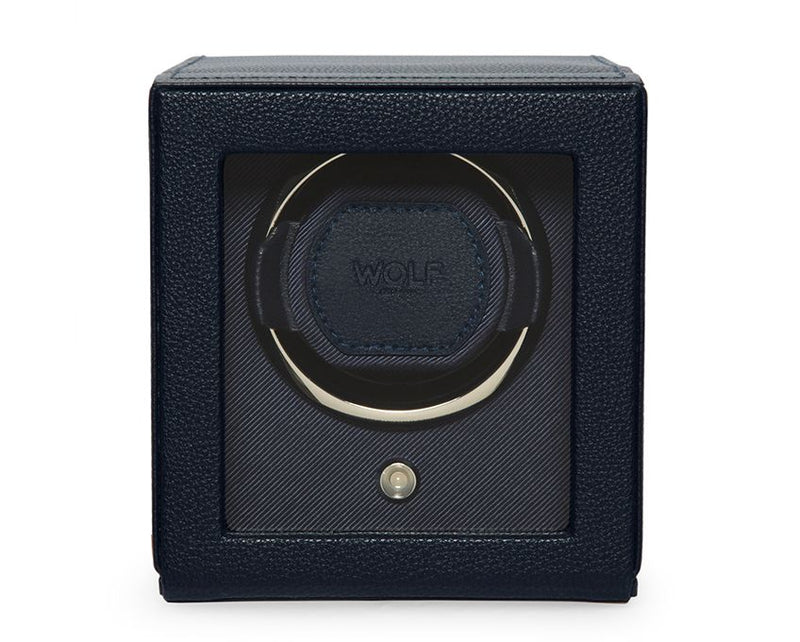 WOLF Cub Single Winder With Cover - Navy