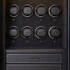 Athos 8 Piece Watch Winder & Jewellery Safe