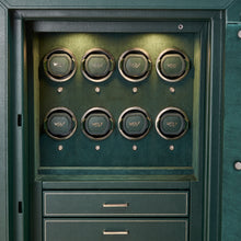 Athos 8 Piece Watch Winder & Jewellery Safe