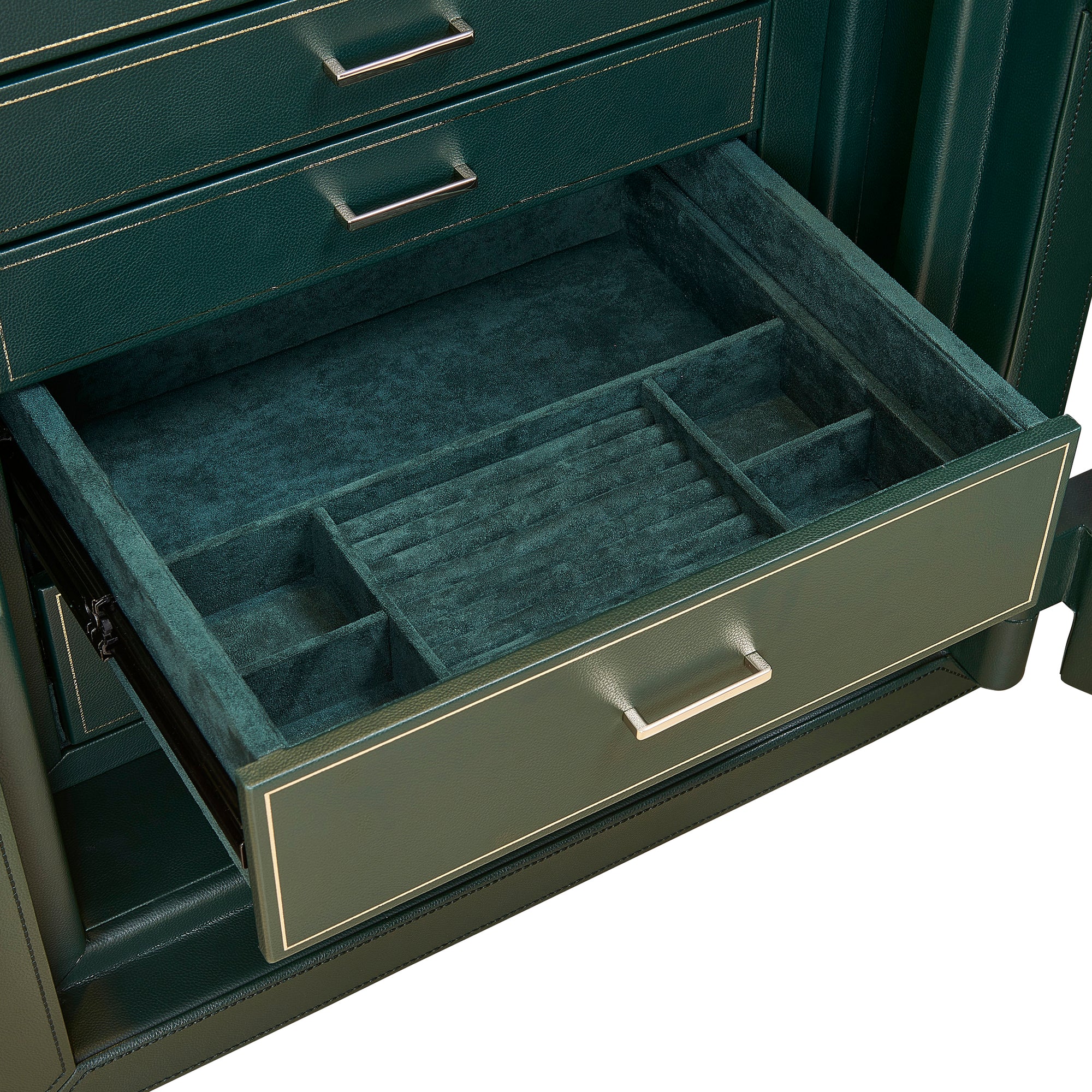 Athos 8 Piece Watch Winder & Jewellery Safe