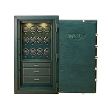 Athos 12 Piece Watch Winder & Jewellery Safe