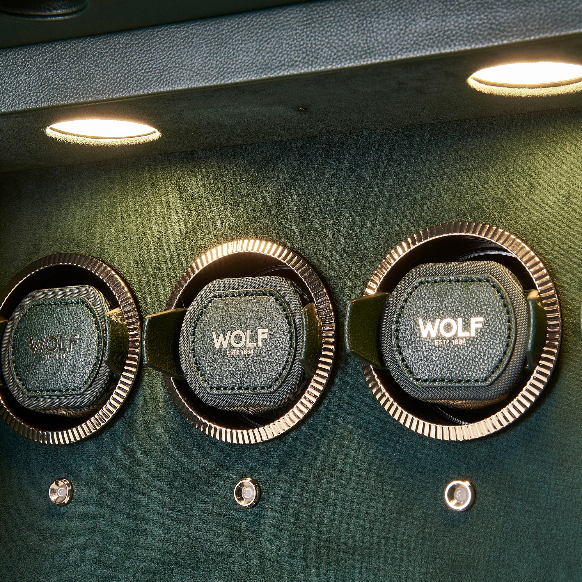 Athos 4 Piece Watch Winder & Jewellery Safe