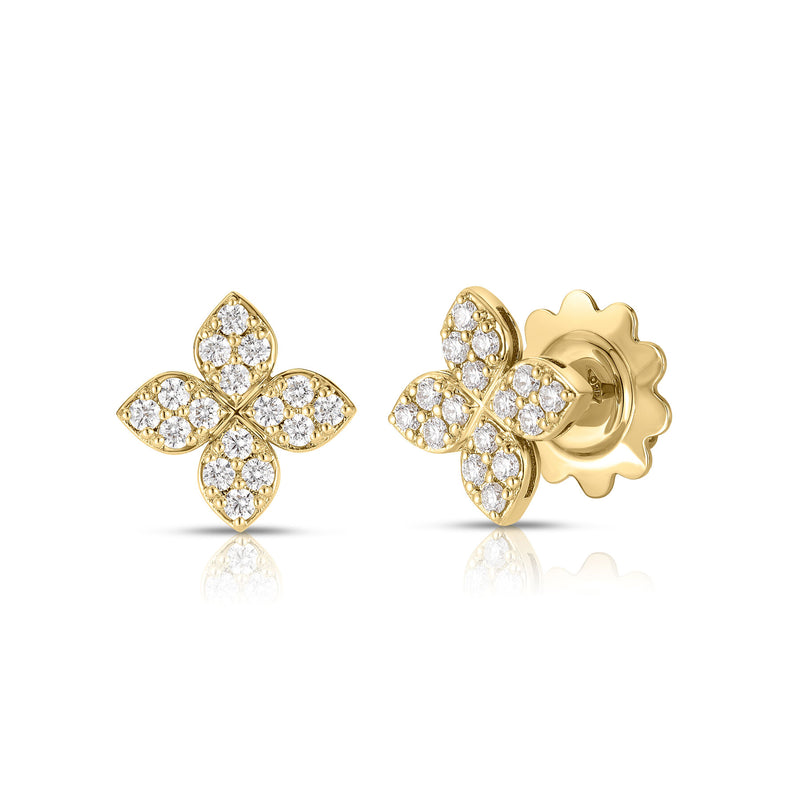 Roberto Coin Love in Verona 8mm Diamond Stud Earrings