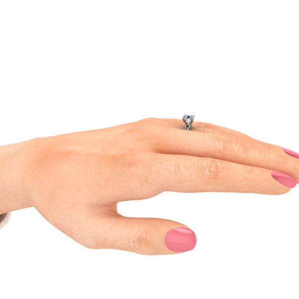 Platinum Promise Engagement Ring
