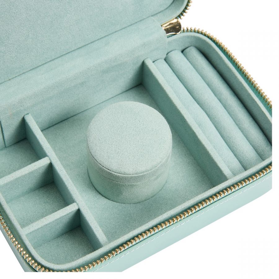 WOLF Sophia Jewellery Travel Case Jade