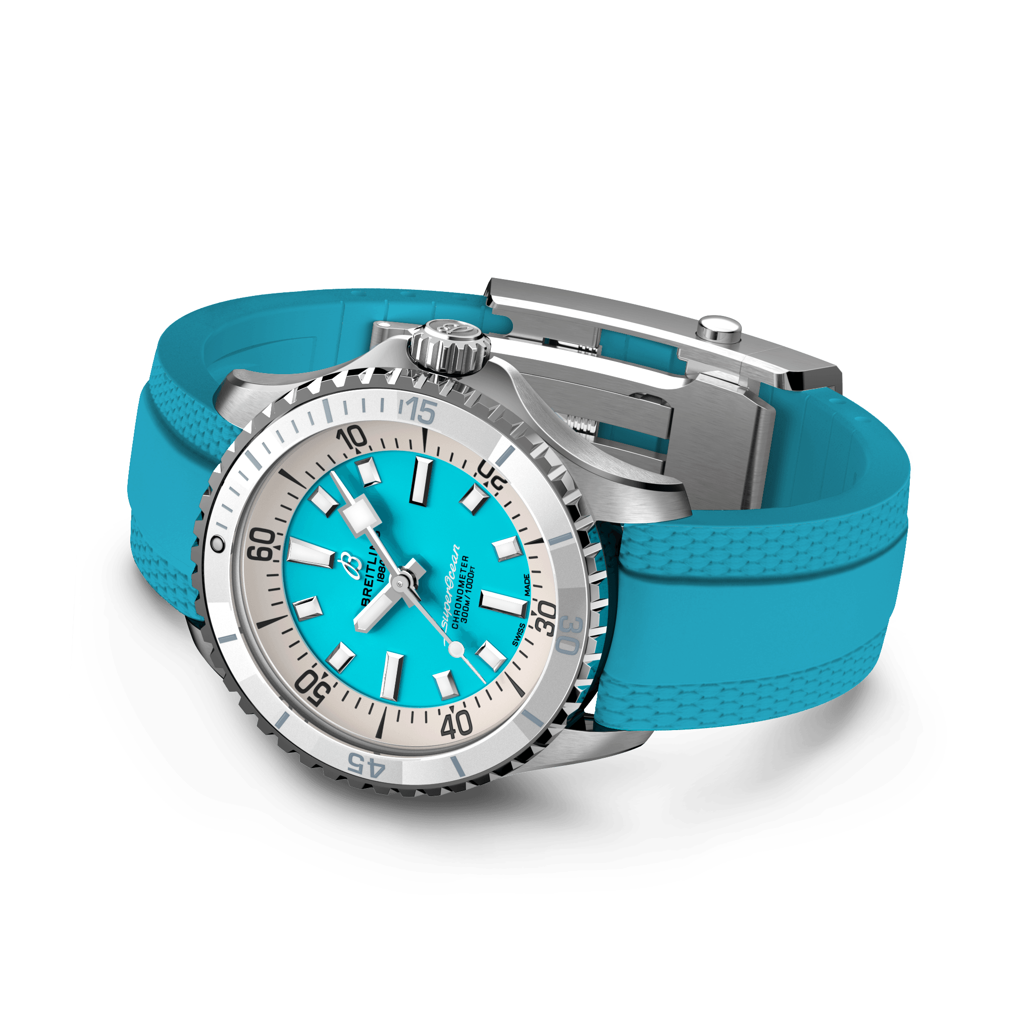 Breitling superocean 36 blue best sale