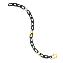 Roberto Coin 18KY & Black Titanium Link Bracelet