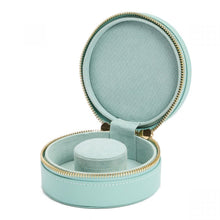 WOLF Sophia Jewellery Mini Round Zip Case Jade