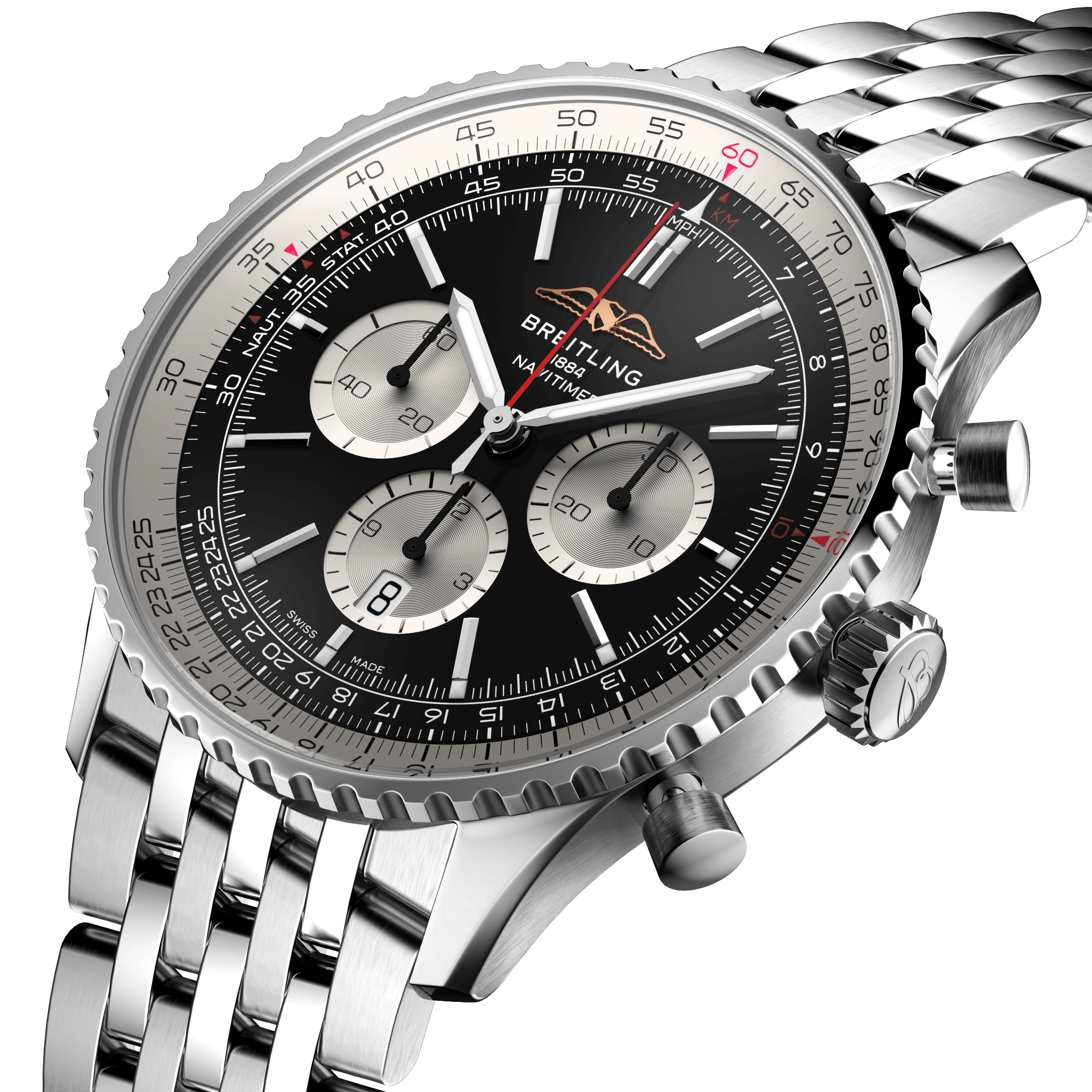 How to use a breitling navitimer deals