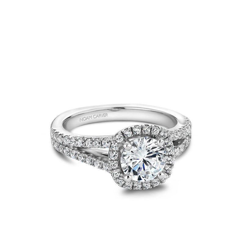 Noam Carver Round Diamond Engagement Ring