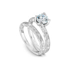 Noam Carver Round Diamond Engagement Ring