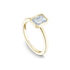 Noam Carver Emerald-Cut Diamond Engagement Ring
