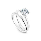 Noam Carver Round Diamond Engagement Ring